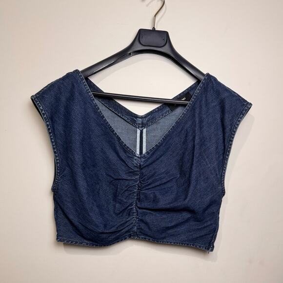 Rachel Comey Denim Pier Top - Size 4 - Picture 2 of 8